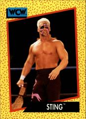 Sting #2 Wrestling Cards 1991 Impel WCW Prices