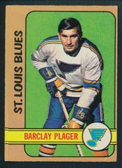 Barclay Plager Hockey Cards 1972 O-Pee-Chee Prices