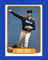 Nolan Ryan Baseball Cards 1982 Fleer Prices