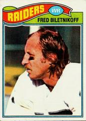 Fred Biletnikoff Football Cards 1977 Topps Prices