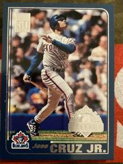 Jose Cruz Jr #28 Baseball Cards 2001 Topps Opening Day Prices