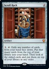 Scroll Rack [Foil] #337 Magic Commander Legends Prices