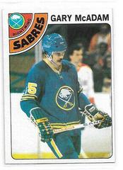 Gary McAdam #42 Hockey Cards 1978 Topps Prices