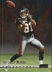 Terance Mathis [First Day] #107 Football Cards 1999 Stadium Club Chrome Prices