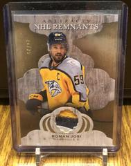 Roman Josi [Premium] Hockey Cards 2021 Upper Deck Artifacts NHL Remnants Prices