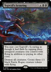 Tegwyll's Scouring [Extended Art] #52 Magic Wilds of Eldraine Commander Prices