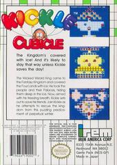 Kickle Cubicle - Back | Kickle Cubicle NES
