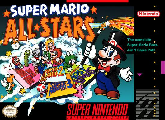 Super Mario All-Stars Cover Art