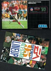 Photo By Canadian Brick Cafe | Sports Talk Football '93 Starring Joe Montana Sega Genesis
