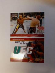 Anderson Silva, Chris Leben [Gold] Ufc Cards 2009 Topps UFC Round 1 Prices