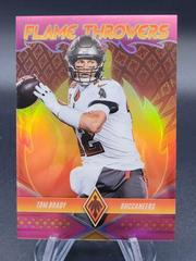 Tom Brady [Pink] #FT-1 Football Cards 2022 Panini Phoenix Flame Throwers Prices