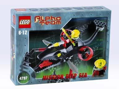 Ogel Mutant Killer Whale #4797 LEGO Alpha Team