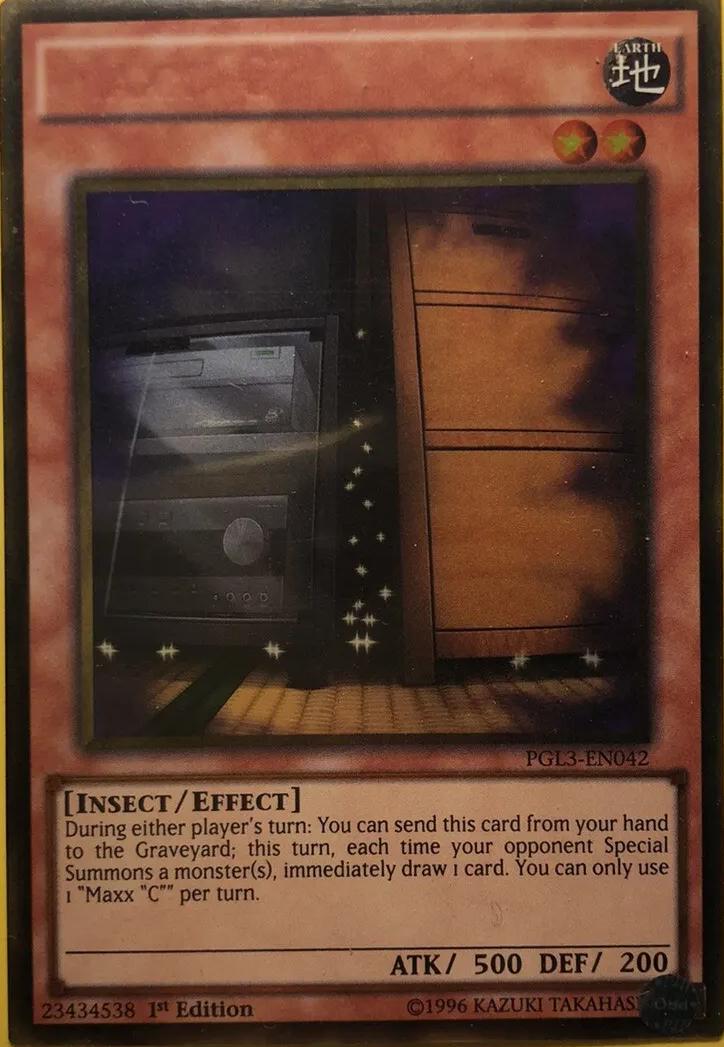 Maxx C [Misprint] PGL3-EN042 YuGiOh Premium Gold: Infinite Gold