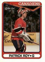 Patrick Roy #219 Hockey Cards 1990 O-Pee-Chee Prices