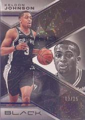 Keldon Johnson [Amethyst] #13 Basketball Cards 2022 Panini Black Prices