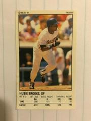 Hubie Brooks #56 Baseball Cards 1991 Panini Stickers Prices