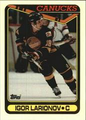 Igor Larionov #359 Hockey Cards 1990 Topps Tiffany Prices