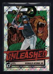 Ronald Acuna Jr. [Diamond] Baseball Cards 2021 Panini Donruss Unleashed Prices