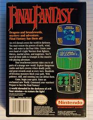 Box Back | Final Fantasy NES