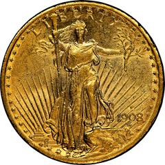 1908 S Coins Saint-Gaudens Gold Double Eagle Prices