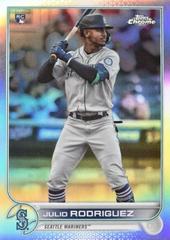 Julio Rodriguez #222 Baseball Cards 2022 Topps Chrome Prices