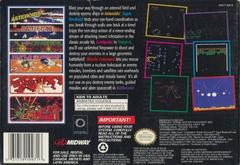 Arcade'S Greatest Hits Atari Collection 1 - Back | Arcade's Greatest Hits Atari Collection 1 Super Nintendo