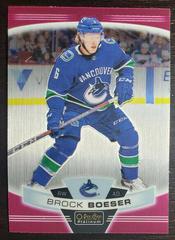 Brock Boeser [Matte Pink] Hockey Cards 2019 O Pee Chee Platinum Prices