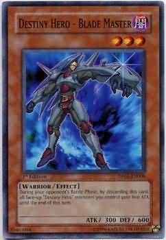 Destiny HERO - Blade Master  [1st Edition] DP05-EN008 YuGiOh Duelist Pack: Aster Phoenix