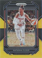 Natasha Cloud [Black Gold] #106 Basketball Cards 2023 Panini Prizm WNBA Prices