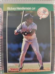 Rickey Henderson Baseball Cards 1989 Donruss Prices