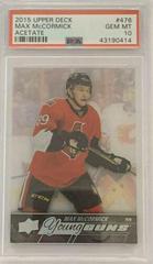 Max McCormick [Acetate] Hockey Cards 2015 Upper Deck Prices