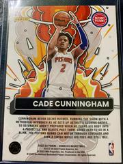 #9 | Cade Cunningham Basketball Cards 2022 Panini Donruss Bomb Squad