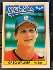 Greg Walker #83 Baseball Cards 1988 Topps U.K. Mini Prices