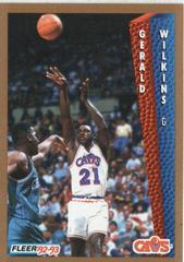Gerald Wilkins #320 Basketball Cards 1992 Fleer Prices