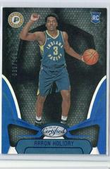Aaron Holiday [Mirror Blue] #173 Basketball Cards 2018 Panini Certified Prices