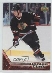 Brent Seabrook Hockey Cards 2005 Upper Deck Rookie Class Prices