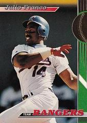 Julio Franco Baseball Cards 1993 Stadium Club Rangers Prices