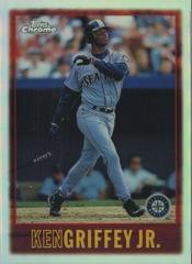 Ken Griffey Jr. [Refractor] #101 Baseball Cards 1997 Topps Chrome Prices