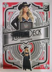 Trish Stratus [Red] #6 Wrestling Cards 2023 Donruss Elite WWE Elite Deck Prices