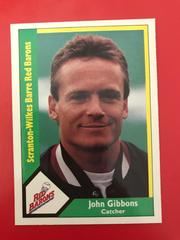 John Gibbons Baseball Cards 1990 CMC Scranton Red Barons Prices