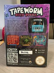 Back Of Box | Tapeworm [Homebrew] NES