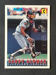 Sandy Alomar #11 Baseball Cards 1995 Bazooka Prices