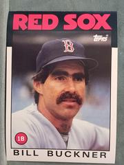 Bill Buckner #17 Baseball Cards 1986 Topps Super Prices