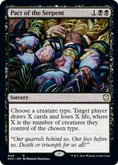 Pact of the Serpent Magic Kaldheim Commander Prices