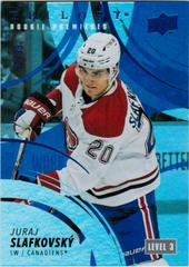 Juraj Slafkovsky [Blue ] #196 Hockey Cards 2022 Upper Deck Trilogy Prices