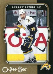 Andrew Peters #62 Hockey Cards 2007 O-Pee-Chee Prices