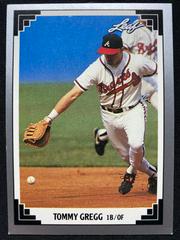 Tommy Gregg #144 Baseball Cards 1991 Leaf Prices