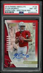 Kyler Murray [Spectrum Red Autograph] #126 Football Cards 2019 Panini Absolute Prices
