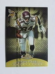 Randy Moss [Gold Refractor] #T8 Football Cards 1999 Topps Finest Team Prices