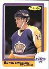 Bryan Erickson #101 Hockey Cards 1986 O-Pee-Chee Prices